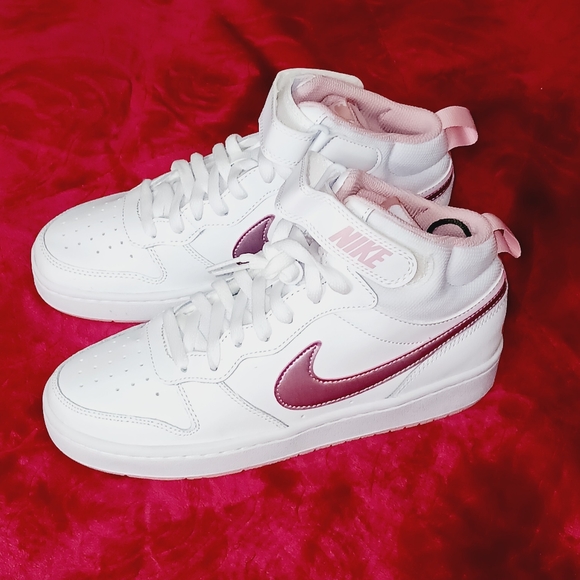 Nike Shoes - Nike Court Borough Mid 2 Streetwear/Lifestyle Shoes Size 6 Youth/7.5 Women